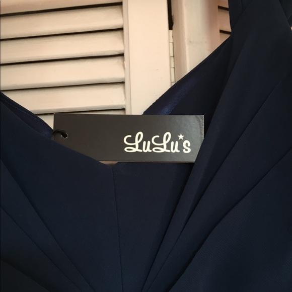 LuLu’s NWT Navy Maxi Dress - Picture 8 of 8